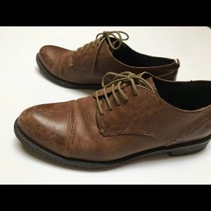 Crown vintage oxford leather shoes